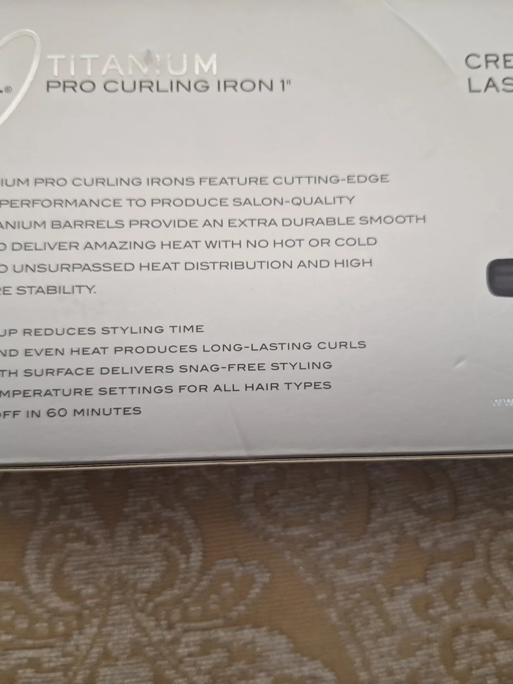 Ion Titanium Pro Curling Iron 1
